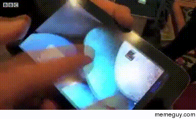 Tactile touchscreen