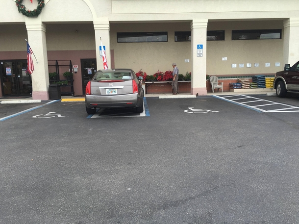 Taking bad parking to the next level