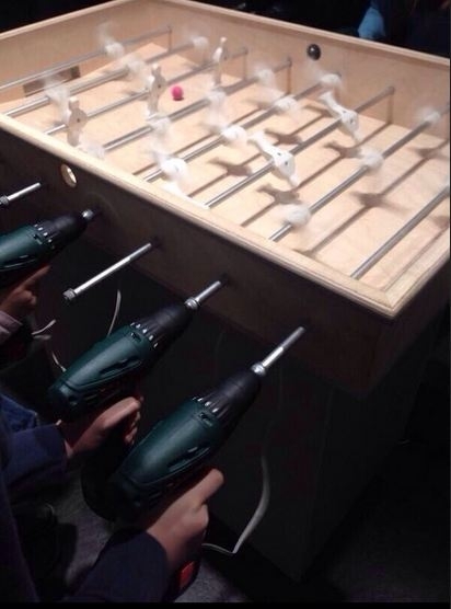 Taking foosball to the next level