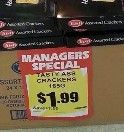 Tasty what crackers