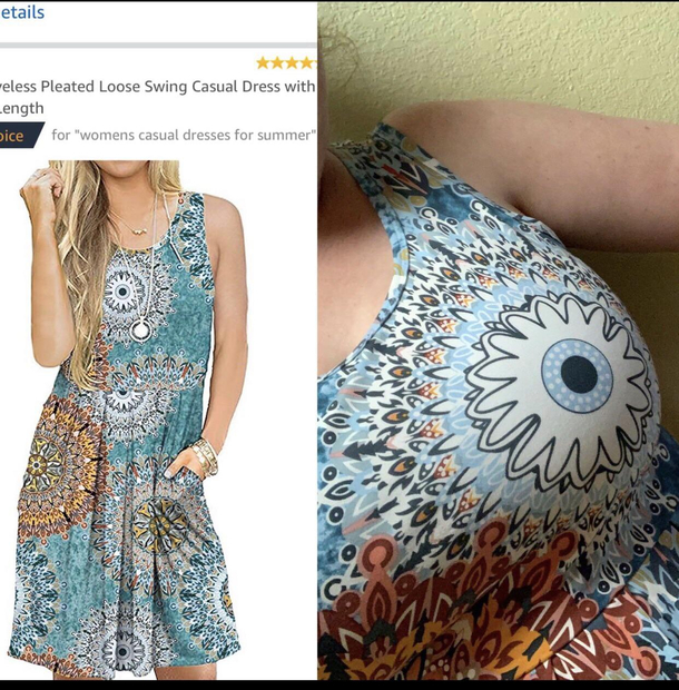 Thanks to this womans Amazon review I promptly removed this dress from my cart