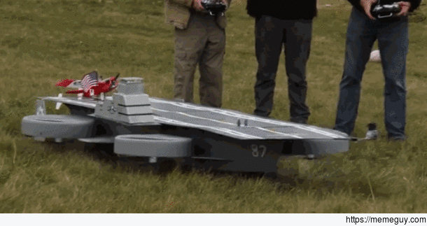 That is a miniature SHIELD Helicarrier