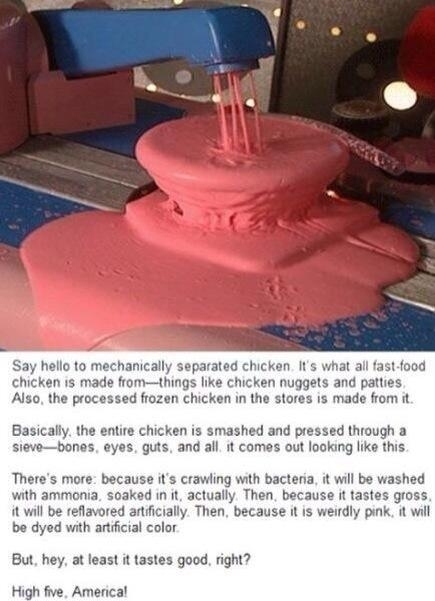 That is Tubby Custard not chicken