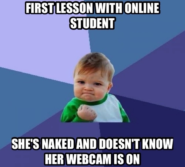 That online teacher had it all wrong