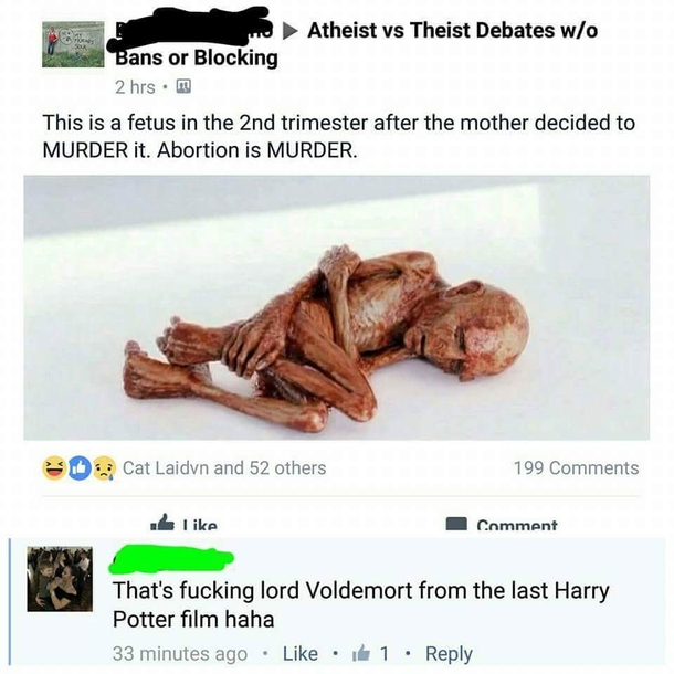 Thats fucking lord Voldemort