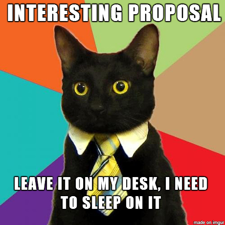 The best use of a business proposal