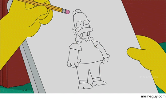 The difference between Homer and Bender