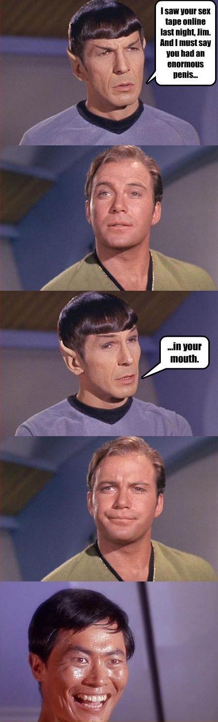 The explorations of Captain James T Kirk