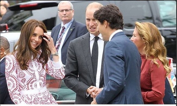 The face you make when u married to a prince but then u meet justin trudeau