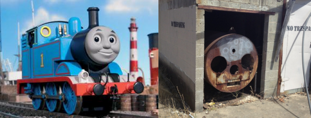 The Faces of Meth Thomas the Tank Engine 