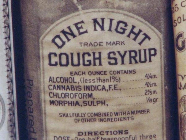 The ingredients in this cough syrup from 