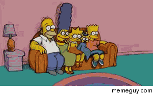 The longest Simpsons couch gag is actually pretty dark