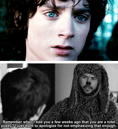 The Lord of the Rings would have been so much sassier had Wilfred been there to comfort Frodo in his hour of darkness