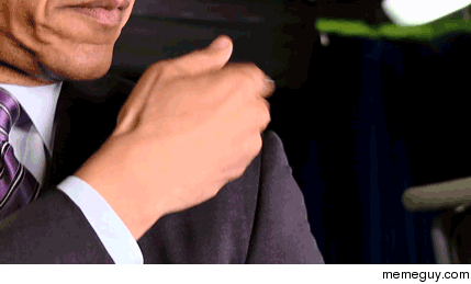 The official White House tumblr just released this gif of President Barack Obama Getting ready for the Correspondents Dinner