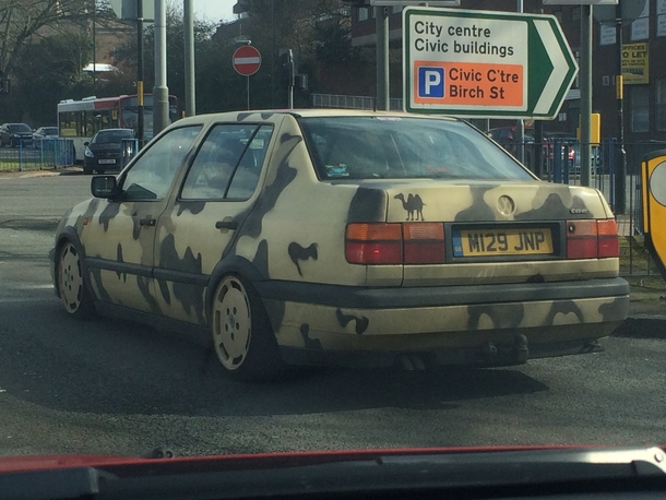 The only thing this car is missing is towbar testicles