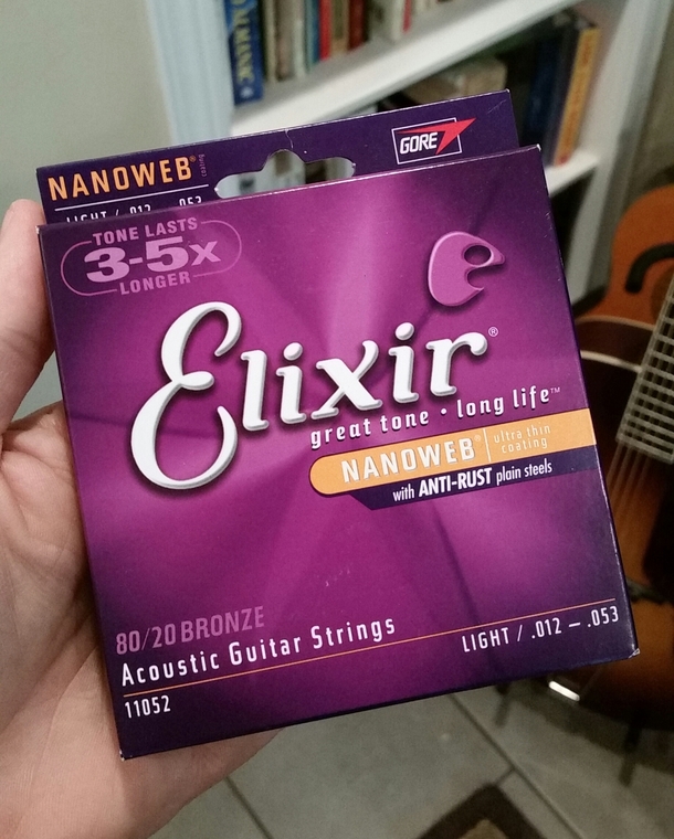 The packaging on my guitar strings makes it look like theyre gonna improve my sex life