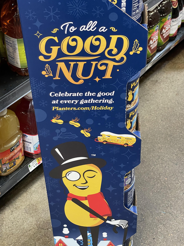 The peanut man knows that NNN is over