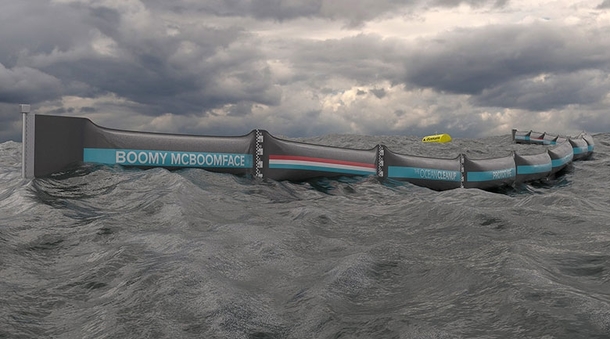 The plastic waste filter that they deployed in the North Sea has a special name
