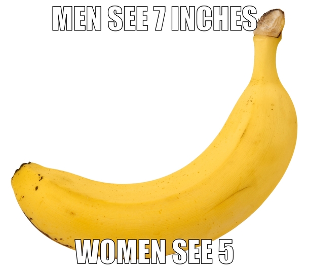 The problem with using a banana for scale