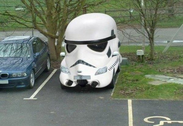 The safest car ever It cant hit anything