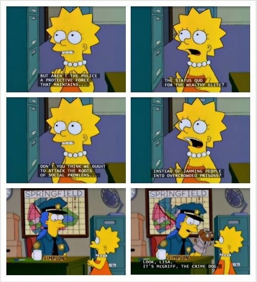 The Simpsons truely do give it straight