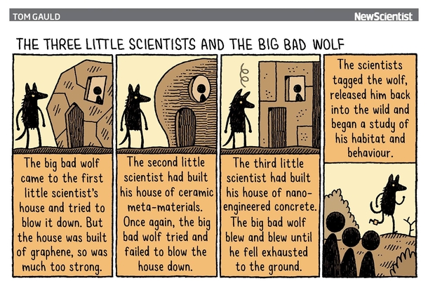 The three little scientists and the big bad wolf