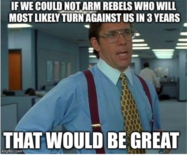 The White House wants to arm Syrian Rebels