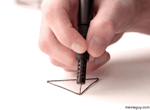 The worlds smallest D printer is a pen that allows you to doodle in the air
