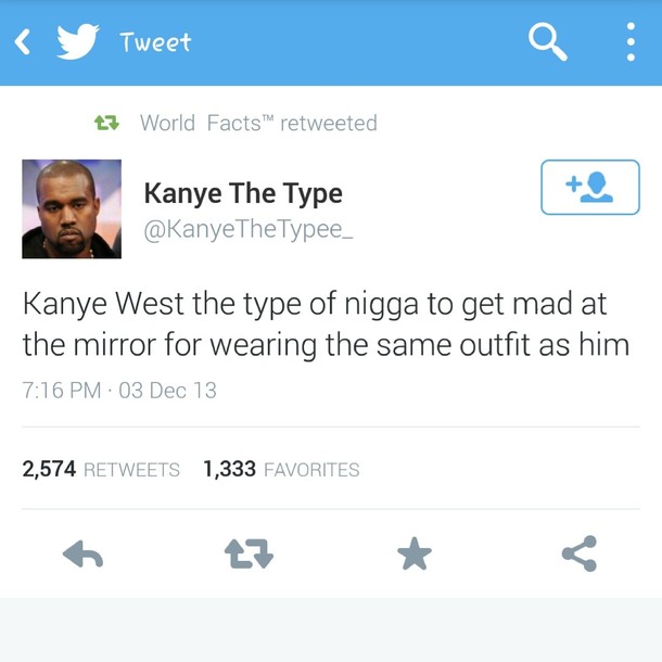 THERE CAN BE ONLY ONE YEEZUS