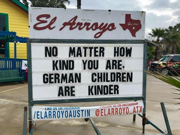 Theres kind and then theres kinder