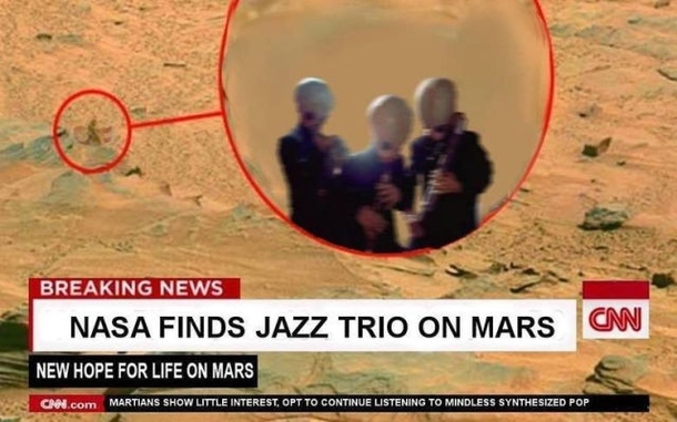 Theres life on Mars after all