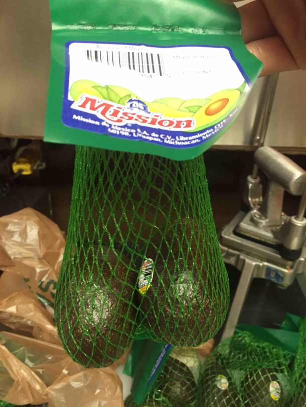 These avocados were sold in sacks of 