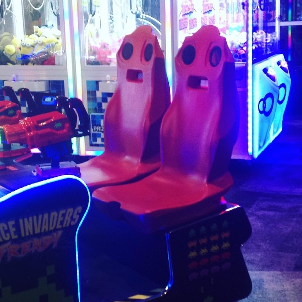 These chairs are terrified