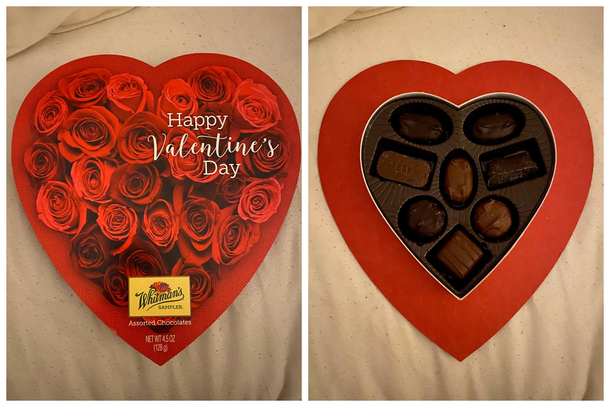 These Valentines Day chocolates