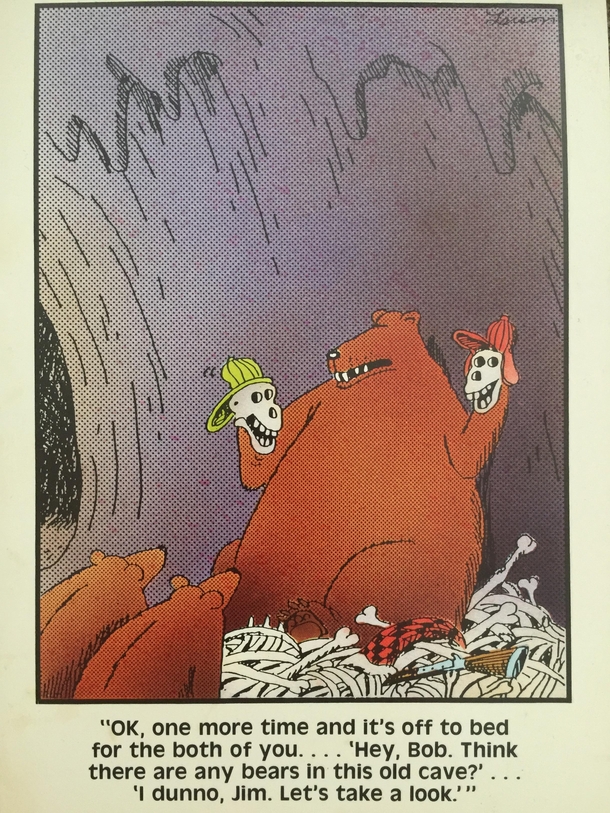 This Far Side card from  I found while packing to move