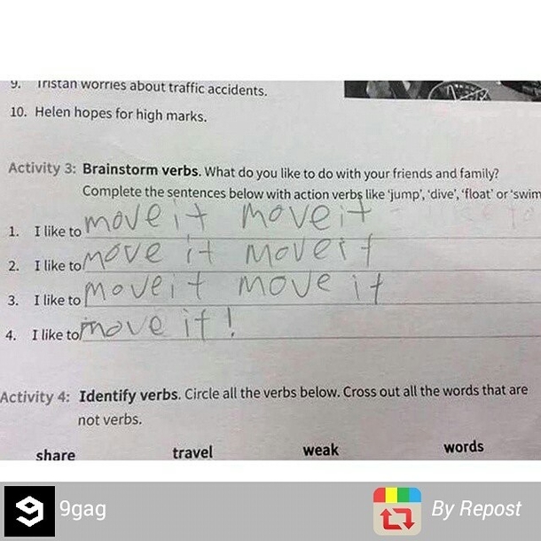 this kid is going places LOL