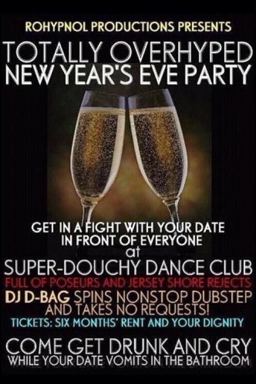 This sums up every club on New Years Eve