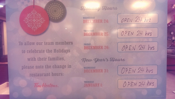 This warms my heart its nice when companies pretend to care during the holidays