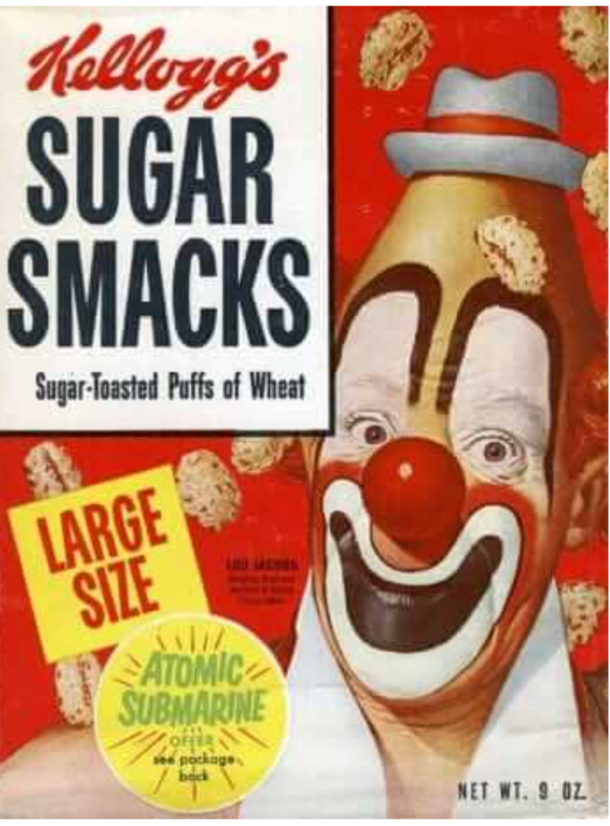 This was the Sugar Smacks mascot in the s Maybe weve been a little too harsh on older generations