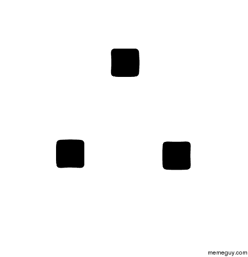 three black squares