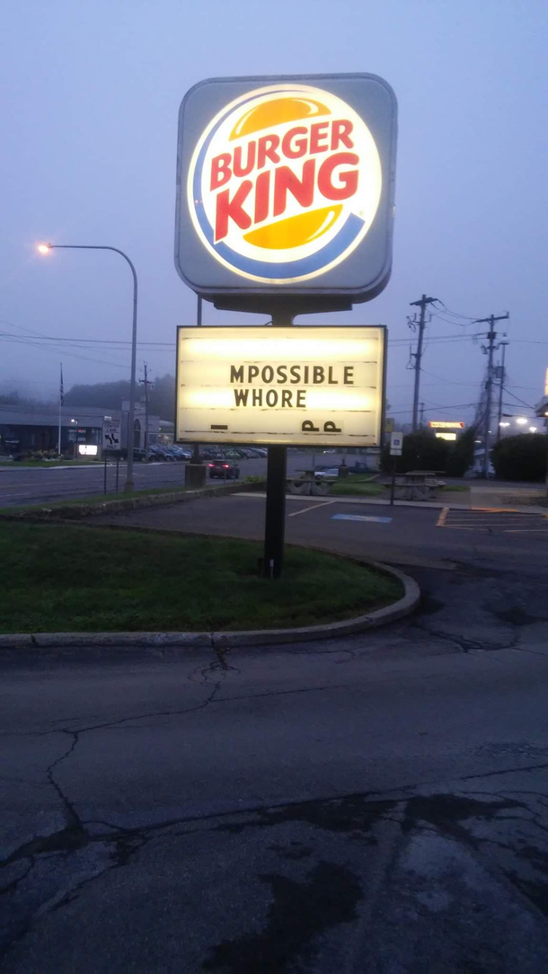 throwback pic I took the day the impossible whopper was released in my hometown