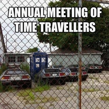 Time traveller meetup
