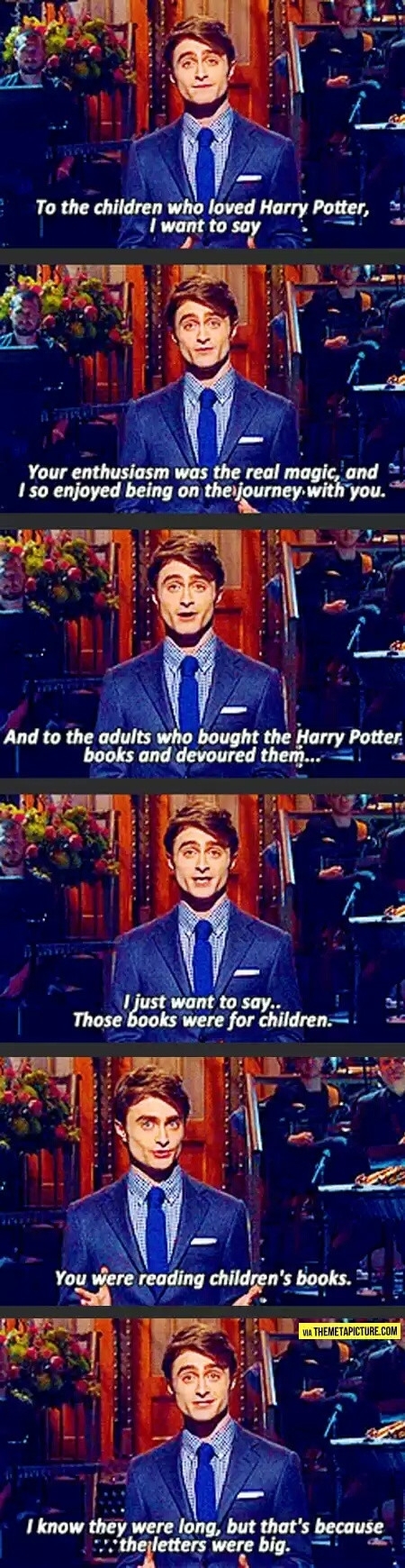 To all the Harry Potter adult readers