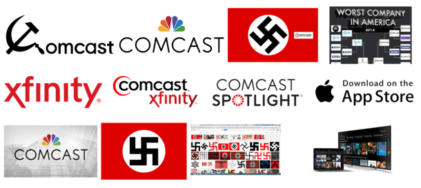 To everybody who upvoted the rcirclejerk post in order to make Comcast show up as a Nazi Organisation on Google Congratulations Heil Comcast