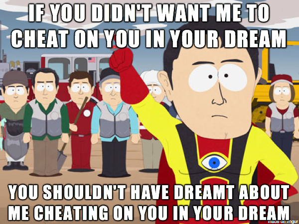 To my girlfriend who regularly wakes up angry at me
