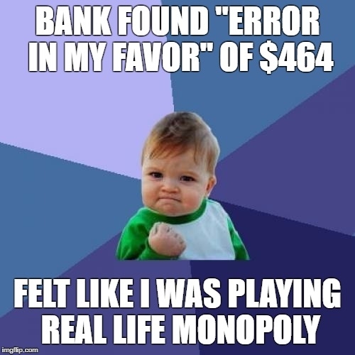 Today I felt Like I was Playing Real Life Monopoly 
