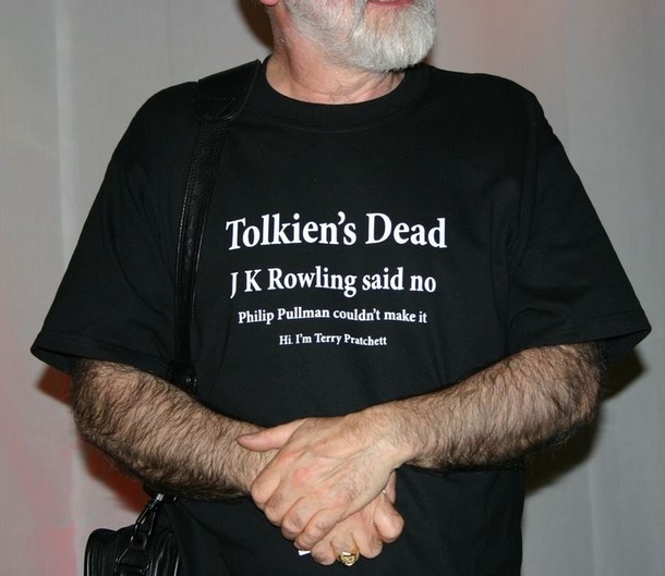 Tolkiens dead Hi Im Terry Pratchett