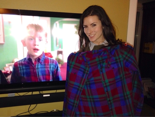Tonight while watching Home Alone my sister made a sudden discovery
