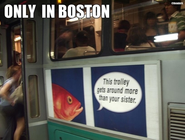 Took this picture when I was on vacation in Boston Wow They have no shame huh