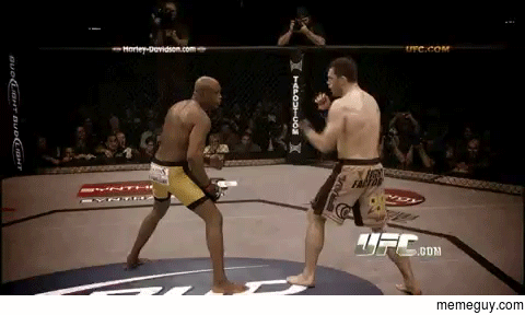 UFC fighter Anderson Silva predicting the future